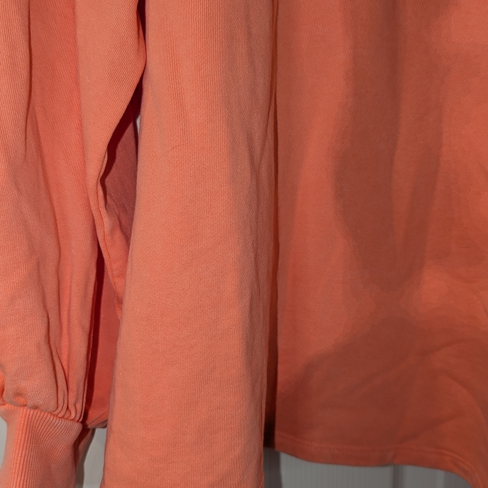 Universal Thread Coral Ruffle Sleeve Sweatshirt - Picture 4 of 6